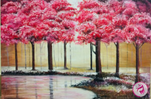 Midnight Glory Oil-Painting Landscape