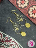 Handmade Wire-Woven Sonix Earrings