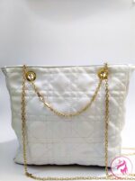 Handmade White Queen Handbag