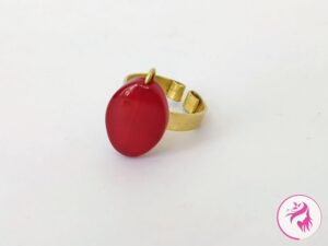 Handmade Wire-woven Ruby Ring