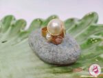 Handmade Wire-woven Pearl Ring