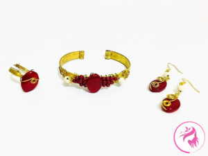 Package Deal-5 Ring-Handcuff-Earrings